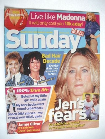 Sunday magazine - 5 February 2006 - Jennifer Aniston cover