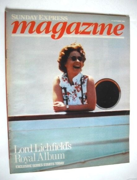 Sunday Express magazine - 17 October 1982 - Queen Elizabeth II cover