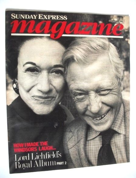 Sunday Express magazine - 24 October 1982 - The Duke and Duchess of Windsor cover