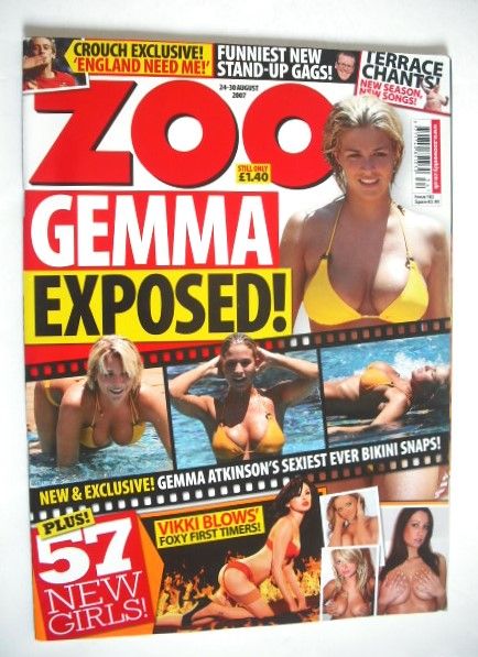 Zoo magazine - Gemma Atkinson cover (24-30 August 2007)