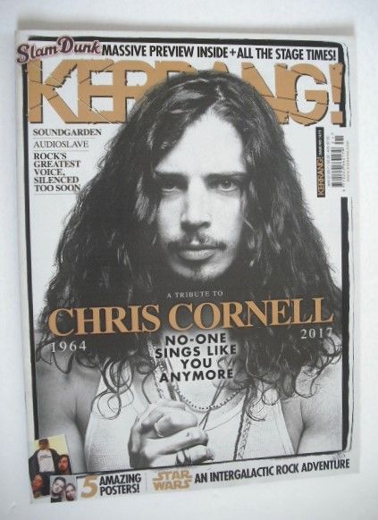 Kerrang magazine - Chris Cornell cover (27 May 2017 - Issue 1672)