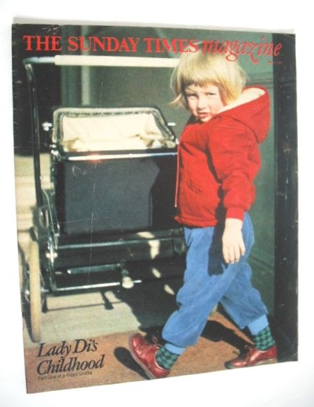 The Sunday Times magazine - Lady Diana Spencer cover (5 July 1981)