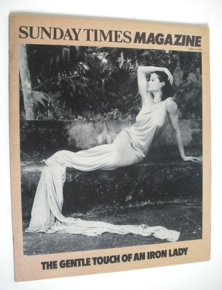 The Sunday Times magazine - Lisa Lyon cover (17 April 1983)