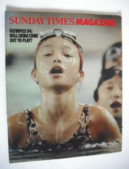 The Sunday Times magazine - Will China Come Out To Play? cover (4 December 1983)