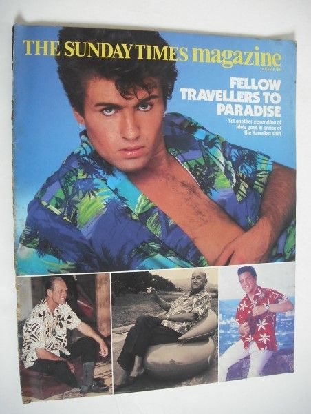 The Sunday Times magazine - George Michael cover (5 August 1984)