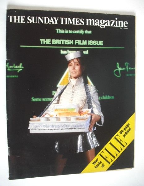 The Sunday Times magazine - Jenny Agutter cover (12 May 1985)