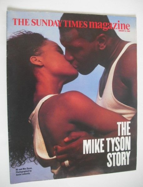 <!--1989-01-08-->The Sunday Times magazine - Mike Tyson and Robin Givens co