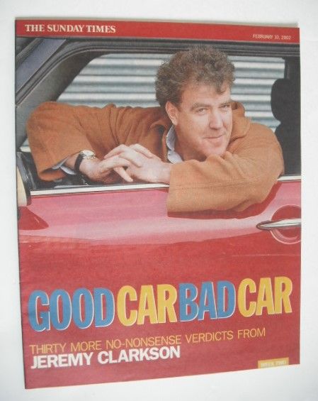 The Sunday Times magazine supplement - Good Car Bad Car (10 February 2002)