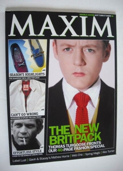 MAXIM magazine - Francoise Boufhal cover (April 2009)
