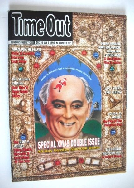 Time Out magazine - Xmas Issue (20 December - 3 January 1990)