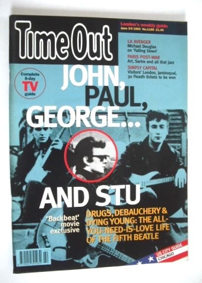 Time Out magazine - The Beatles cover (2-9 June 1993)