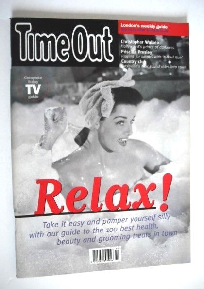 Time Out magazine - Relax cover (11-18 May 1994)