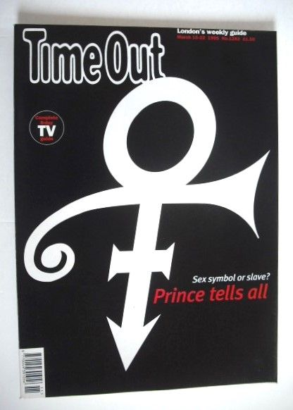 Time Out magazine - Prince cover (15-22 March 1995)