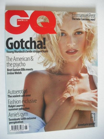 British GQ magazine - June 1999 - Sarah O'Hare cover