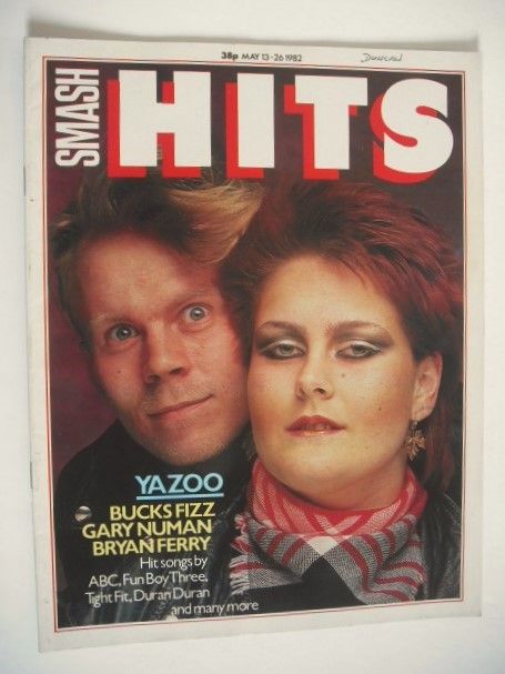 Smash Hits magazine - Yazoo cover (13-26 May 1982)