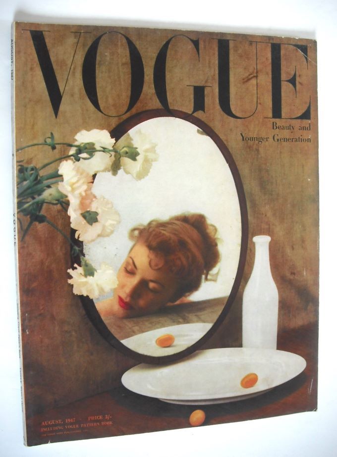 British Vogue magazine - August 1947 (Vintage Issue)