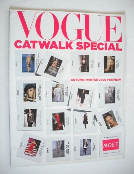 British Vogue supplement - Catwalk Special Autumn/Winter 2005 Preview