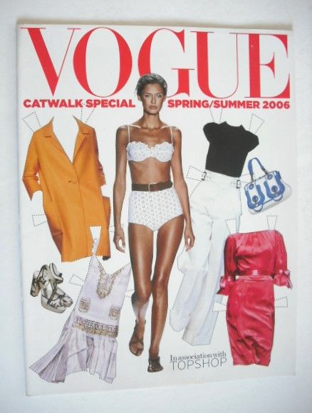 British Vogue supplement - Catwalk Special Spring/Summer 2006