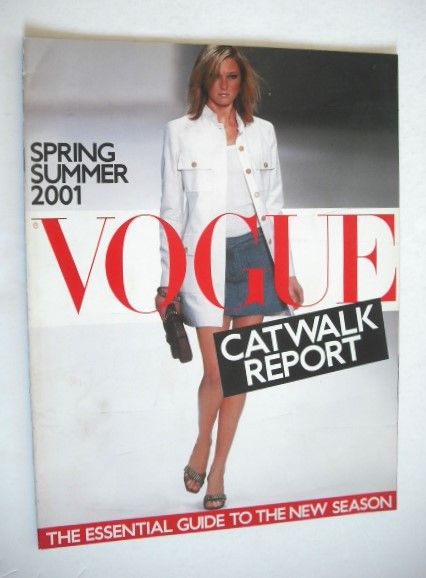 British Vogue supplement - Catwalk Report (Spring/Summer 2001)