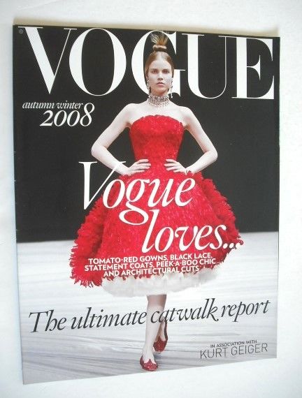 British Vogue supplement - The Ultimate Catwalk Report (Autumn/Winter 2008)
