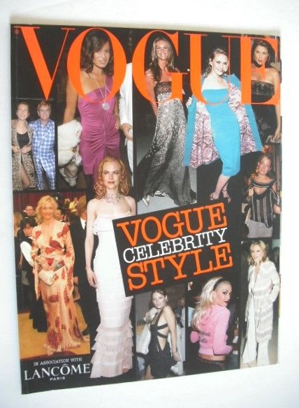 British Vogue supplement - Vogue Celebrity Style (2002)