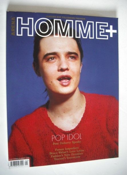 Arena Homme Plus magazine (Spring/Summer 2005 - Pete Doherty cover) (Cover 1/2)