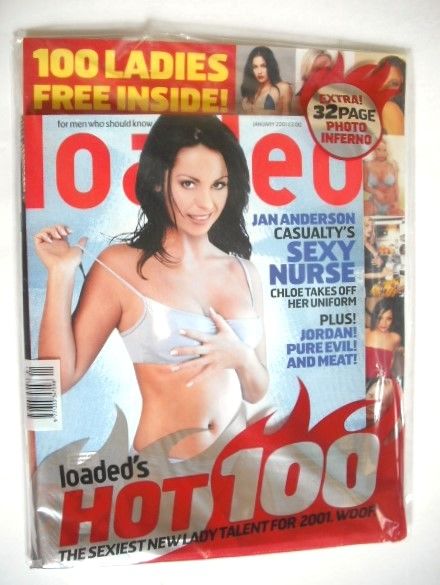 Loaded magazine - Jan Anderson cover (January 2001)
