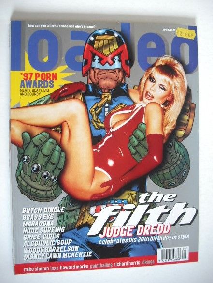 Loaded magazine - Judge Dredd cover (April 1997)