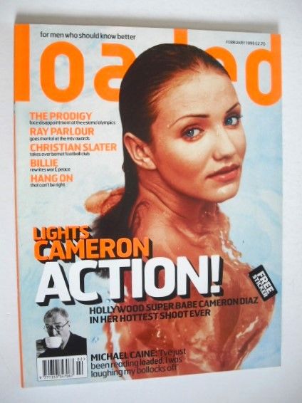 <!--1999-02-->Loaded magazine - Cameron Diaz cover (February 1999)