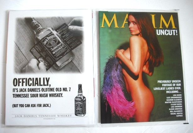 MAXIM magazine - Cat Deeley cover (May 2000)