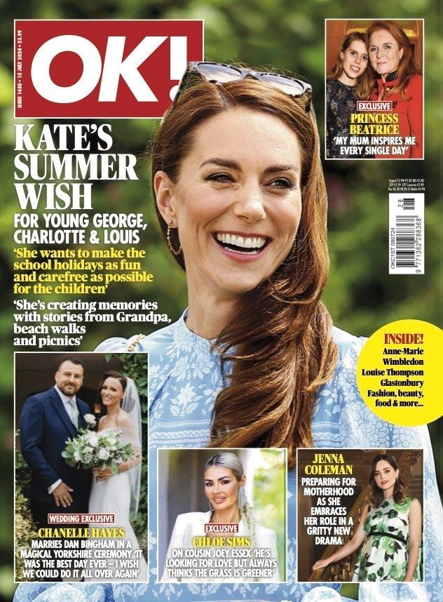 OK! magazine - Kate Middleton cover (15 July 2024 - Issue 1450)