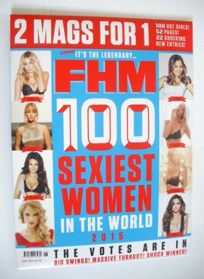 <!--2015-06-->FHM magazine - 100 Sexiest Women In The World 2015 (June 2015