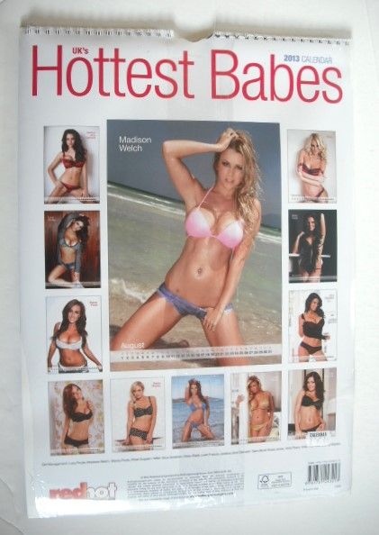 UK's Hottest Babes Calendar 2013