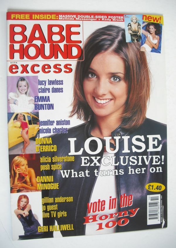 Babe Hound magazine - Louise Nurding cover (October/November 1997)