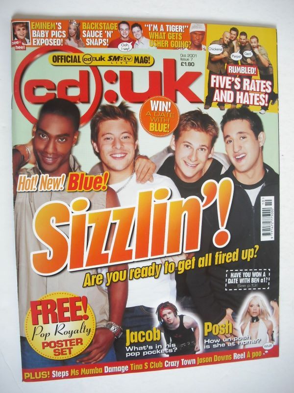 cd:uk magazine - Blue cover (October 2001)