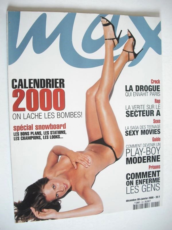 Max magazine - Heidi Albertsen cover (December 1999 - French Edition)