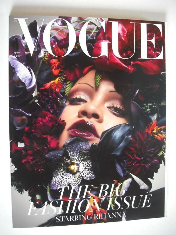 British Vogue magazine - September 2018 - Rihanna cover