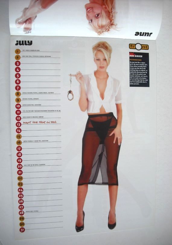 Front calendar 2000