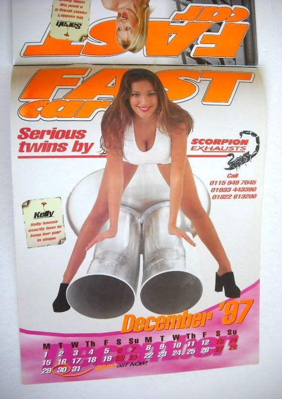Fast Car calendar 1997