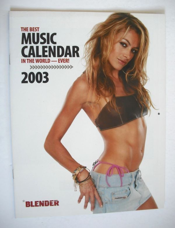 Blender Music Calendar 2003