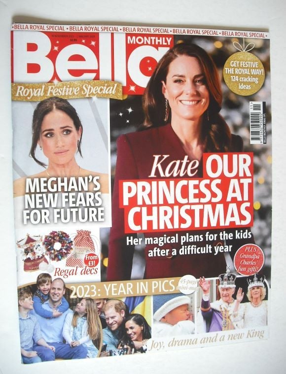 Bella Monthly magazine - Kate Middleton cover (14 November 2023)