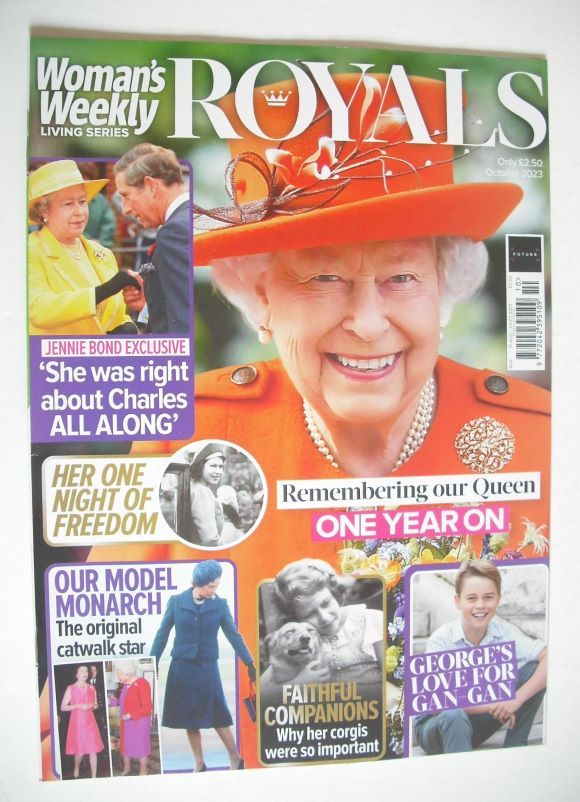 Woman's Weekly magazine - Remembering Our Queen cover (October 2023)