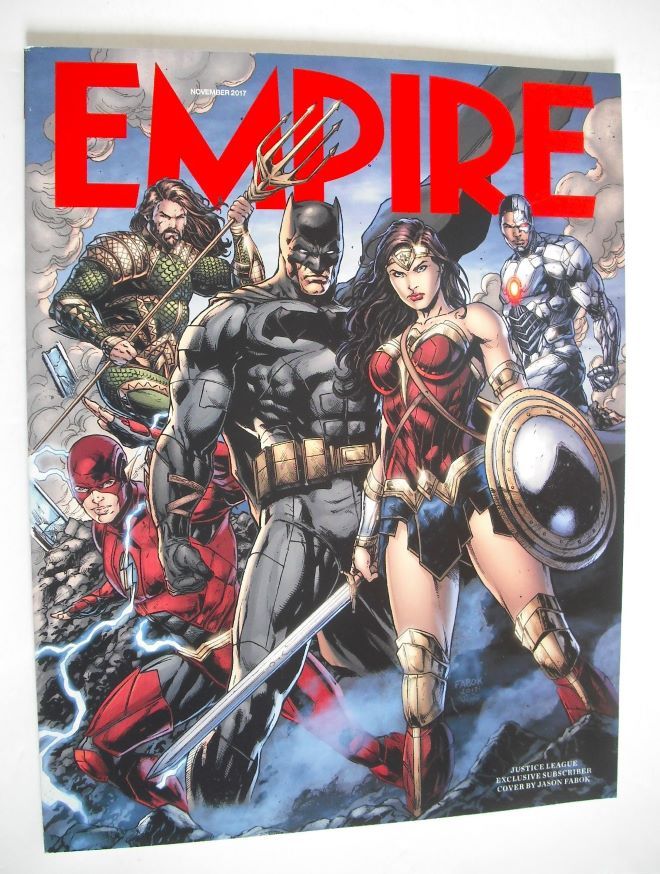 Empire magazine - Justice League cover (November 2017 - Subscriber's Issue)