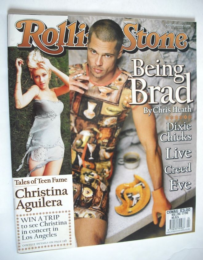 Rolling Stone magazine - Brad Pitt cover (28 October 1999)