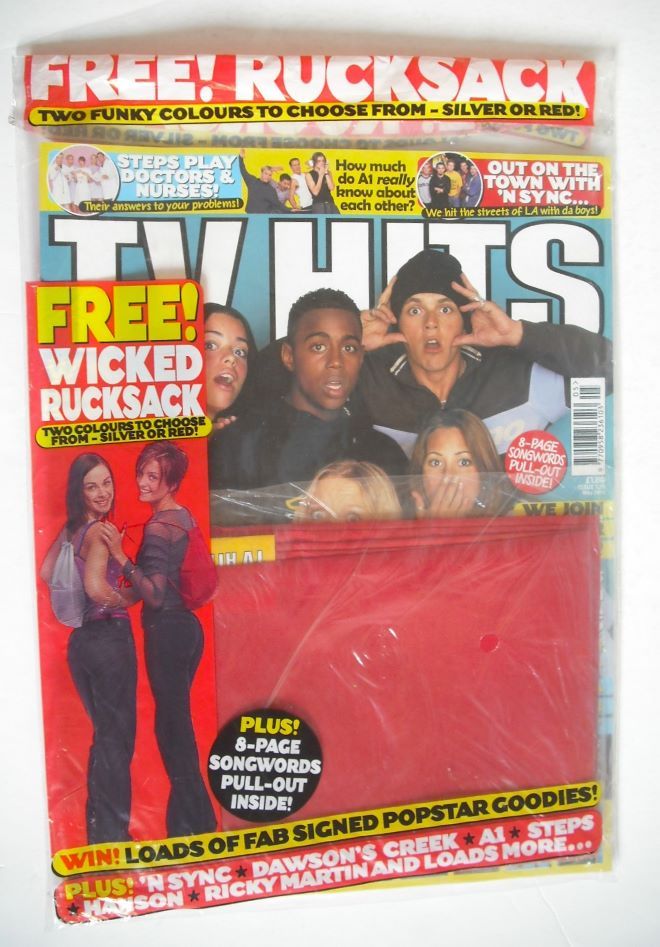 TV Hits magazine - May 2000 - S Club 7 cover