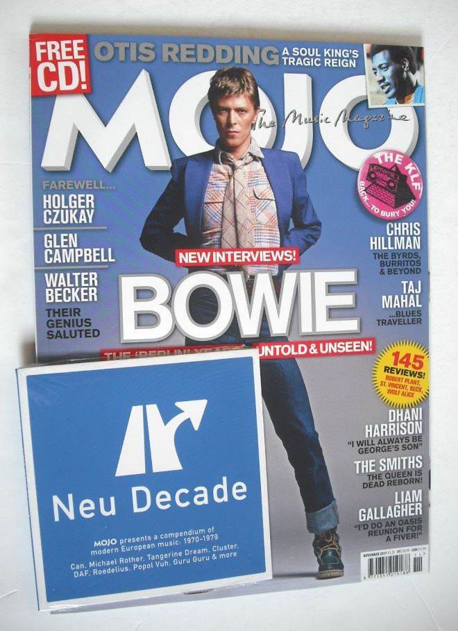 Mojo magazine - David Bowie cover (November 2017)