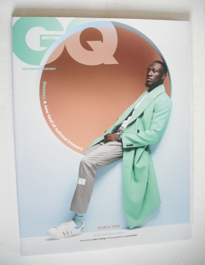 British GQ magazine - March 2020 - Stormzy cover (Subscriber's Issue)
