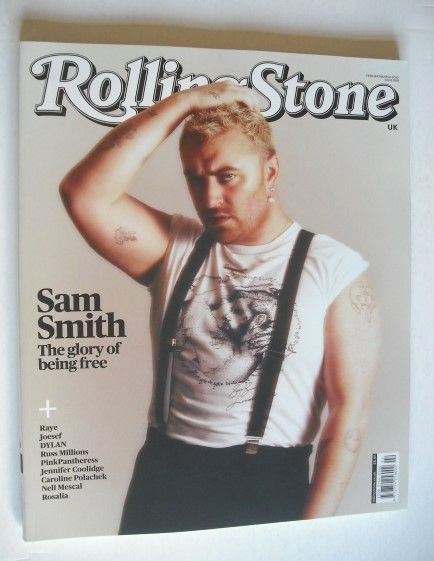 Rolling Stone UK magazine - Sam Smith cover (February/March 2023)