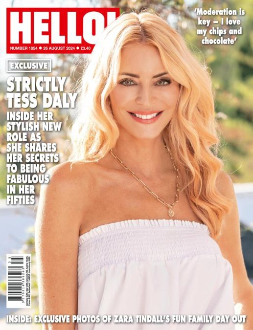 Hello! magazine - Tess Daly cover (26 August 2024 - Issue 1854)