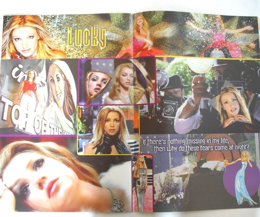 Britney Spears Concert Tour Programme - Oops I Did It Again (2000)